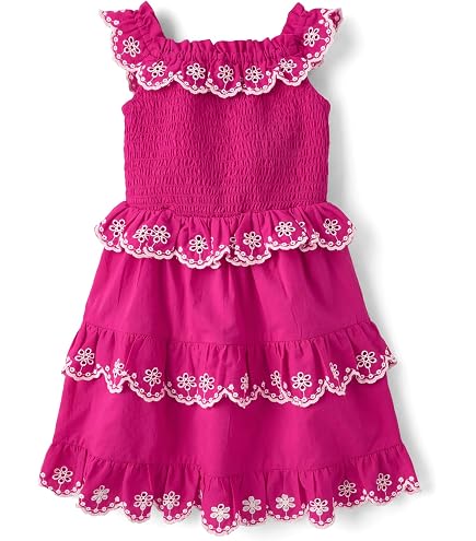 Amazon.com: Janie and Jack Butterfly Embroidered Dress (Toddler